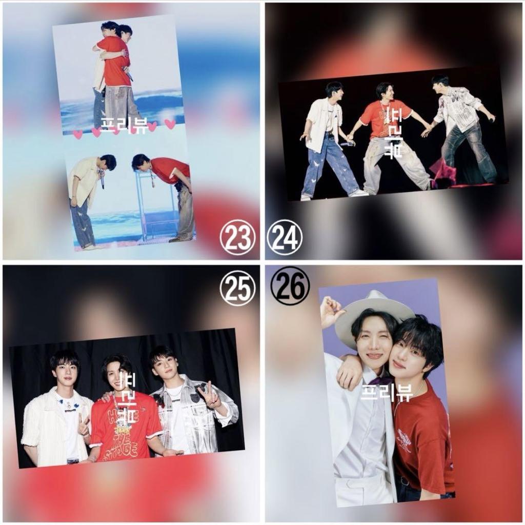 [USED] Exclusive BTS FESTA Photo Ticket for Jungkook, Jin, Hobi, and Korean Producers
