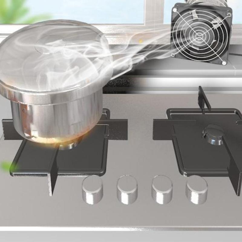 10cm Duct Fan Adjustment Speed Plastic Blower Fan For Electronics Cooling &Industrial Ventilation With Safety Grill