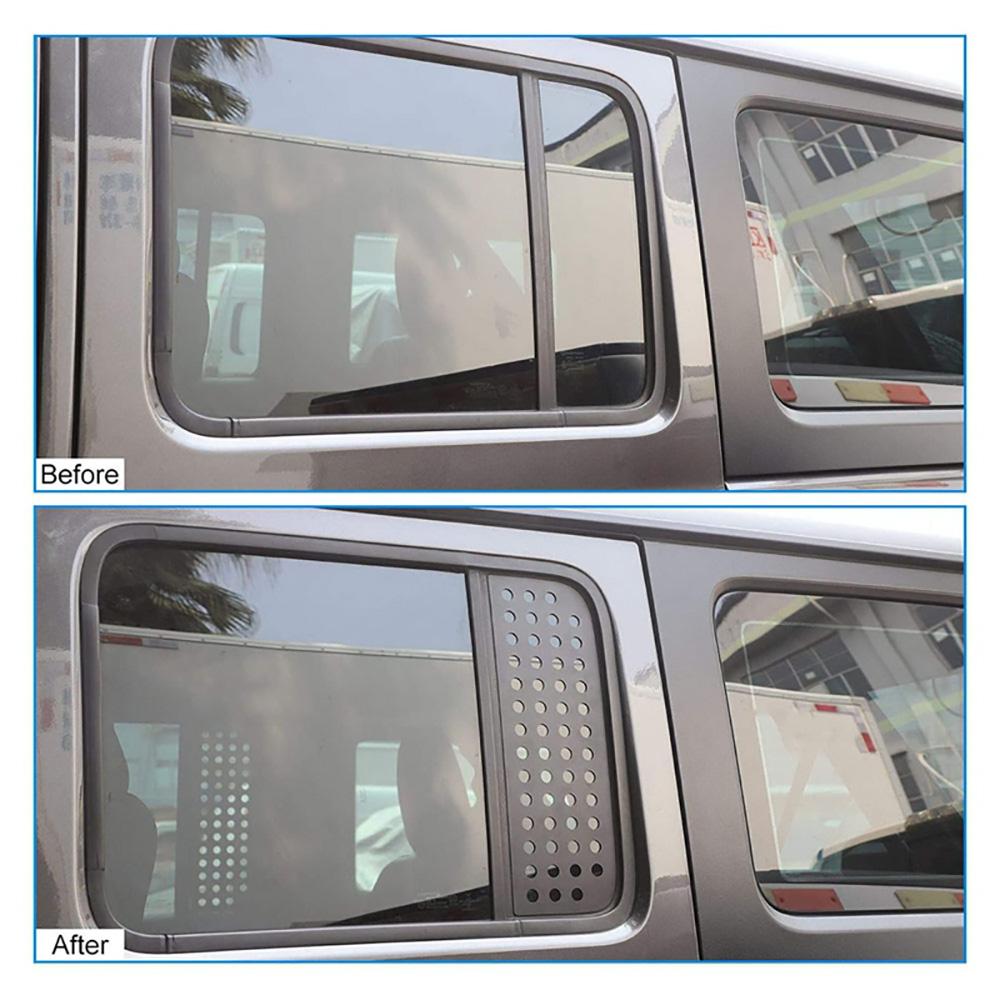 Jeep wrangler jl 2018-22 Rear Side Window Protection Cover Kit