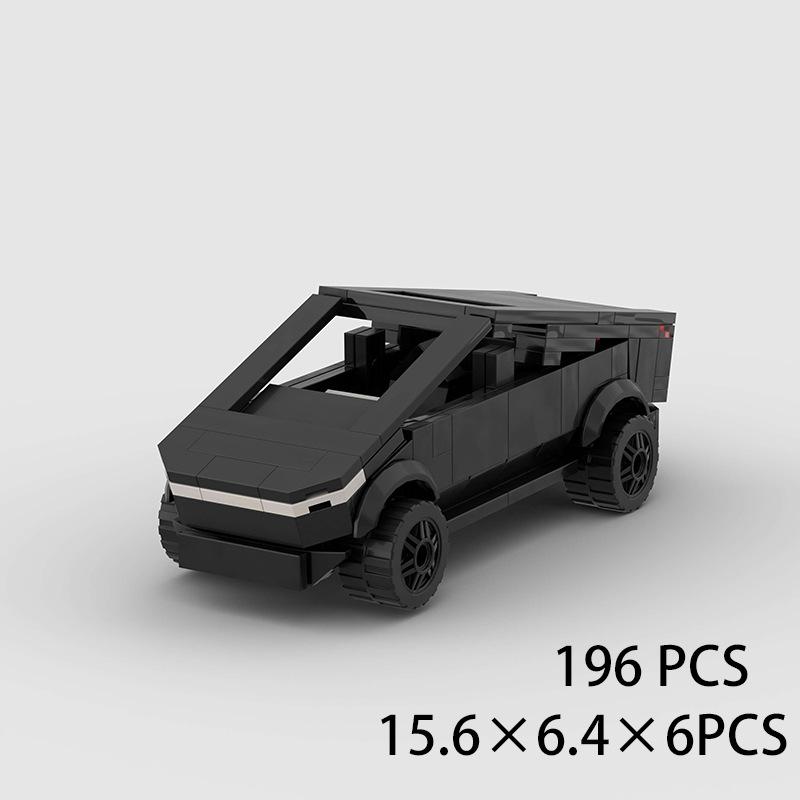 Technischer Speed Car MOC Stadtfahrzeug Rennwagen Rallye Bausteine Ziegel Set Retro Ornament DIY Spielzeug für Erwachsene Geschenke