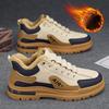 Winter Fashion Brand Men Sneakers Non-Slip Warm Padded  Plush Cotton Shoes Platform Lace Up Thicken AnkleBoots Botas Para Hombre