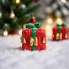 Christmas Gift Box Shape Silicone Candle Mould Baking Mold For Epoxy Resin Candle Soap Chocolate Holiday Decoration