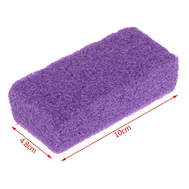 1Pcs Foot Pumice Sponge Callus Exfoliate Stone Skin Remove Pedicure Scrubber