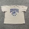 Vintage 90s Georgetown Hoyas Universiteitsshirt XL 24x24 Grijs Boog Spellout