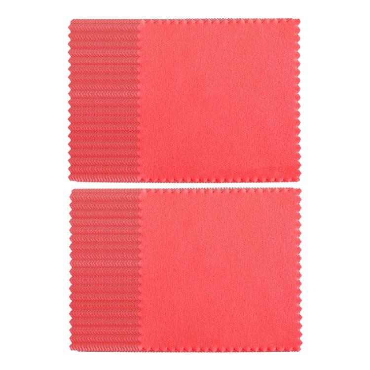 50 Pack Multifunctional Jewelry Polishing Cloth 17 Color Option Silver Restoration Cloth Cleaning Accessory for Jewelry