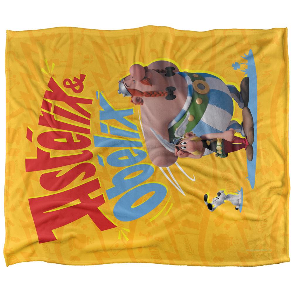 Asterix The Gauls Silky Supersoft Blanket