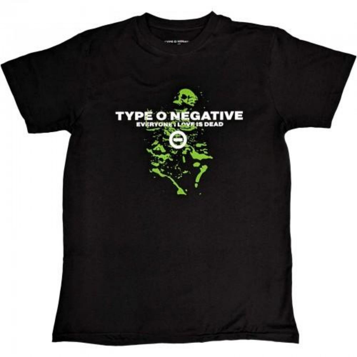

Type O Negative Unisex Adult Everyone I Love Is Dead Cotton T-Shirt S разноцветный