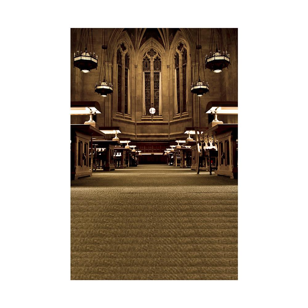 Church Backdrop for Halloween Christmas Party Decor,Photo Booth Studio Props,Home&Event Backgrounds,Wedding Decor