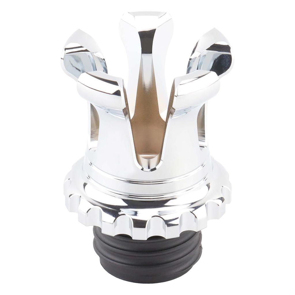 Motorcycle Crown Style Vented Fuel Tank Cap CNC Oil Cap Fuel Gas Tank Cover For Harley Sportster Dyna Softail Touring Road King
