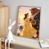 Disney Beauty and the Beast diamond painting handmade diy5D mosaic art kit home decoration gift