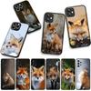 Cover for Apple iPhone 17 16 11 Pro XS Max XR 6 7 8 Plus 16E SE 2020 Air 5 SE2 Phone Case Wild Pets Fox Wallpaper