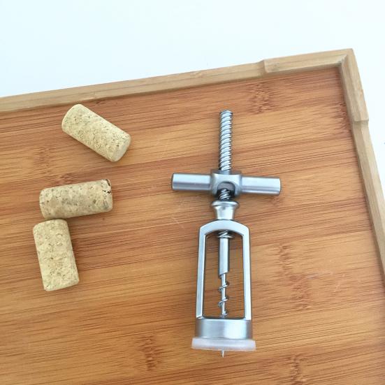 Metal Champagne Wine Bottle Opener Cross Cork Corkscrew Party Bar Kitchen Tool