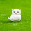 Micro paysage mignon hibou figure décoration jardinage décoration accessoires bureau voiture widget