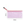 Thick Mesh Zipper Pouch Waterproof Bill Storage Bag Multipurpose Stationery Organizer  Students