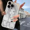 Manga Bride Wedding Clear Phone Case for iPhone 17 16 15 14 13 12 11 16E Series Pro Max Plus Double Layer Protection