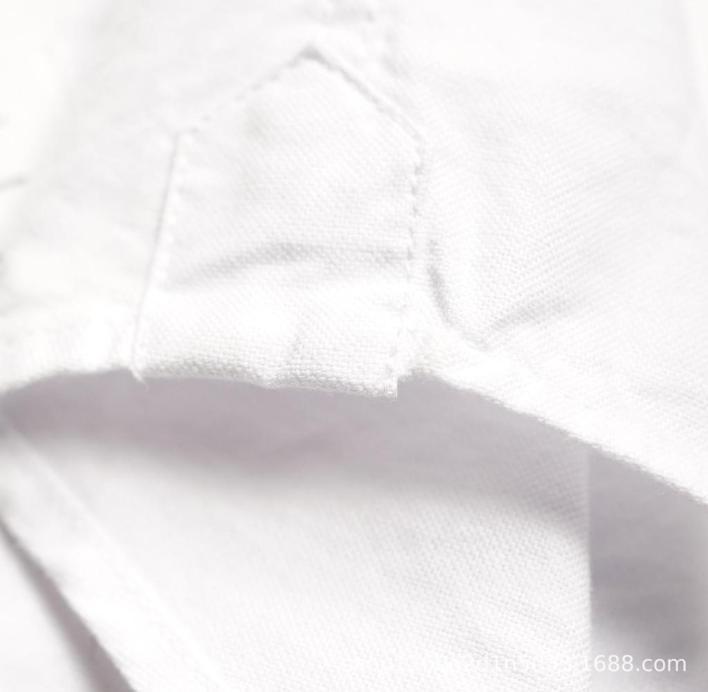 Unisex Slim Fit Double Sleeve Weave Shirt for Men - Spring/Autumn Commuting Top