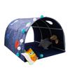 Kids' Bed Tent, Playhouse, Kids Play Tent, Room Decor, Tunnel Tent, Bed Fall Prevention, Baby Sleeping Toy, Ages 2-14, Blue