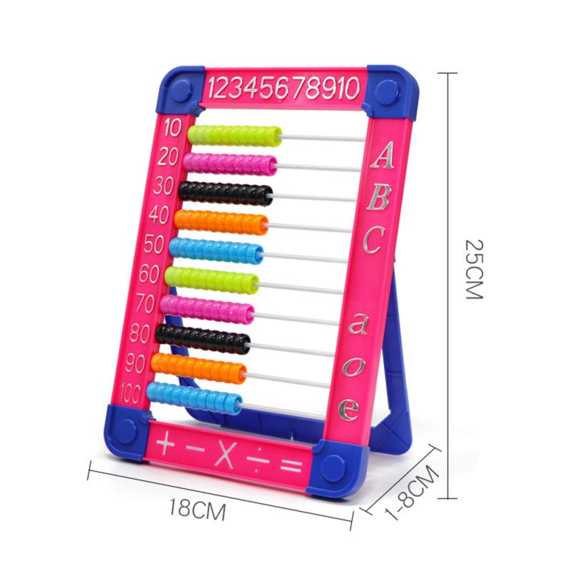 New! Children Abacus Math Toy Multifunctional Preschool Learning Educational Counting Tool For Kids