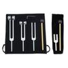 SALUDABLE Healing Tuning Fork 128Hz 256Hz 512Hz 4096Hz Purification Set