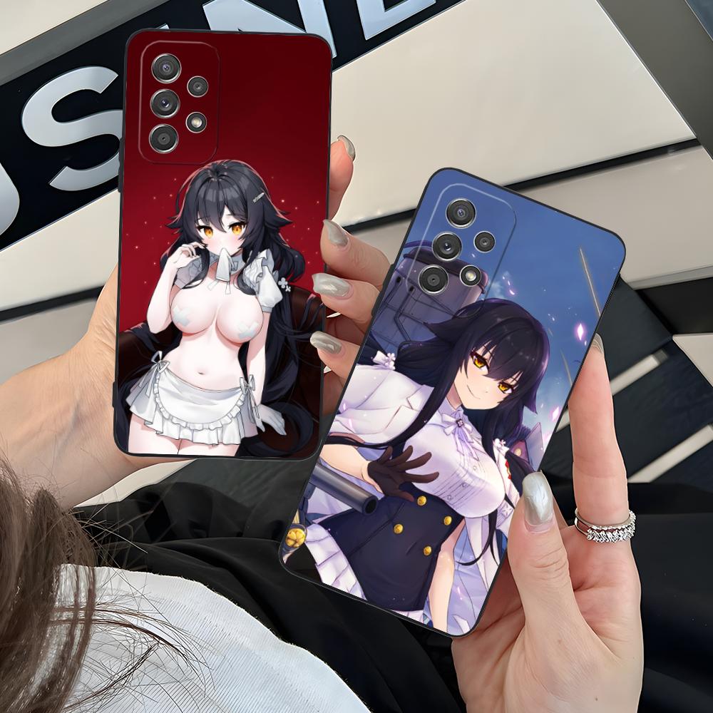 Azur Lane Azuma Mobile Phone Case for Samsung Galaxy M55 54 42 35 34 33 32 23 22 15 14 13 12 F55 5G Colour Protective Pretty