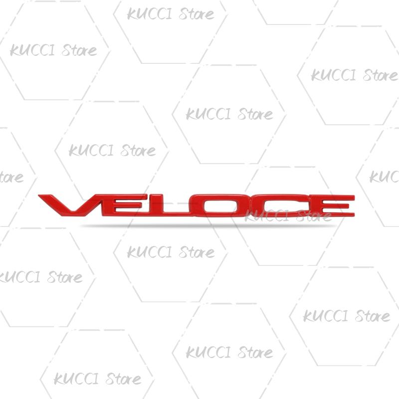 Autocollant de Voiture 3D VELOCE TI Logo Emblème Métallique Badge Autocollants Pour Alfa Romeo 159 155 Giulietta Giulia Junior Tonale Stelvio Mito 955