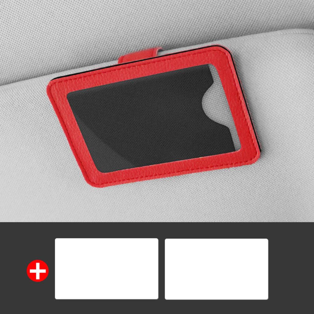 Auto Car Sun Visor Organizer Multifunctional Business Cards and Photos Holder Pouch Auto Interior Accessories
