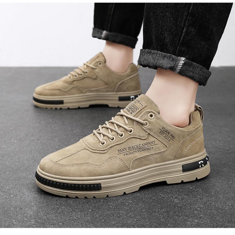 Autumn Men's Shoes, New Breathable Sports Shoes, Men's Anti-slip Sports and Casual Work Shoes