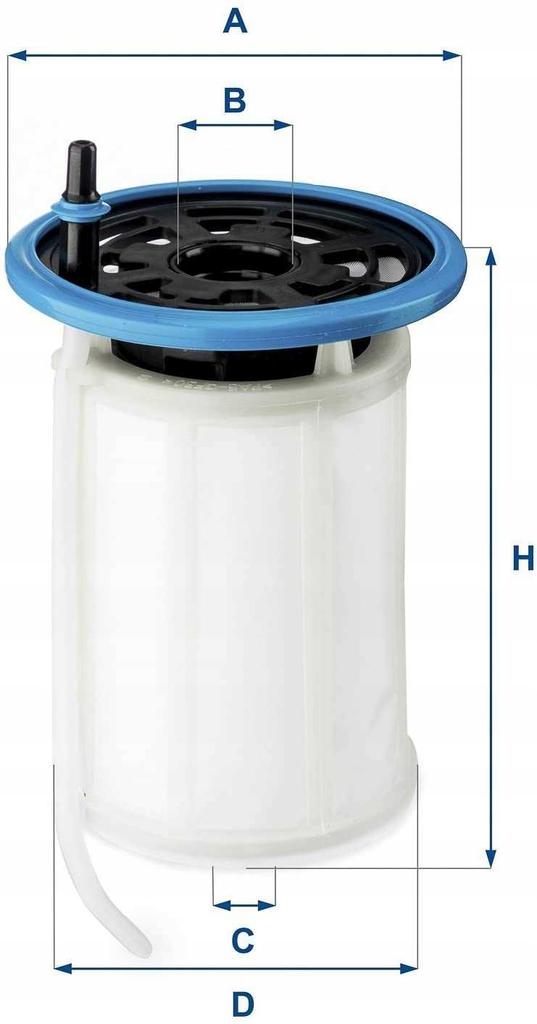 Ufi 26.079.00 Ufi Fuel Filter