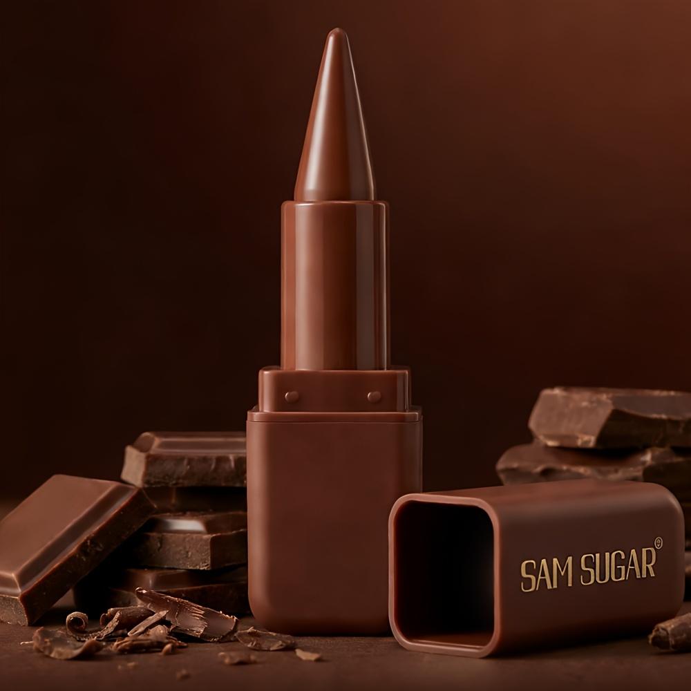Matná čokoládová rtěnka, 6 barev, Dlouhotrvající voděodolná rtěnka, Hladký sametový tón na rty pro denní & párty make-up