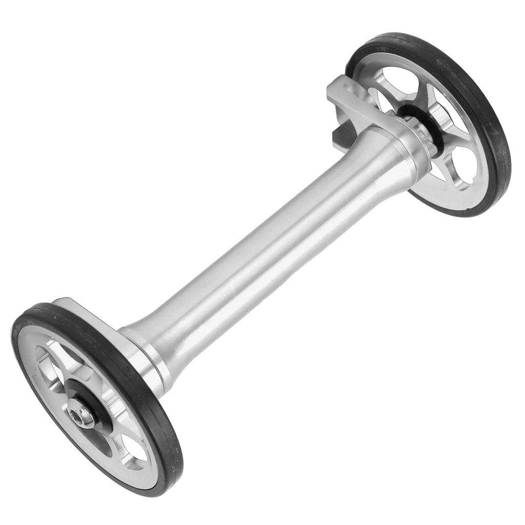 Barra di Estensione Ruota Facile Alta Resistenza Leggera Telescopica Pieghevole Barra di Estensione per Bici per Brompton 3sixtyArgento