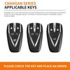Suitable for Changan CS75 Plus CS95 CS35 CS15 CS85 Alswin CS55 Eado CS15EV CX20 CX70 Ruiteng car leather key case accessories