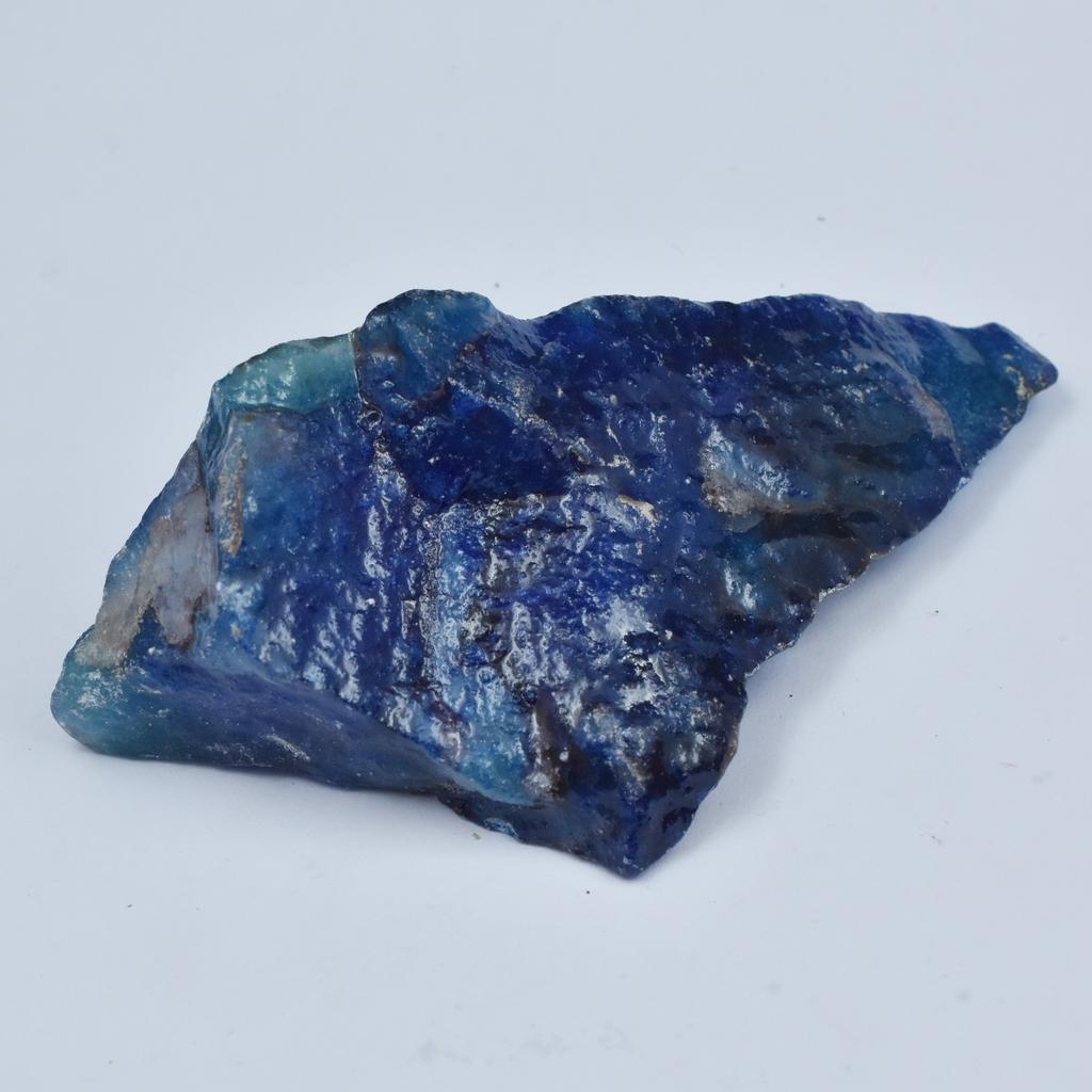 41 Ct Raw Rough Natural Blue Sapphire CERTIFIED Loose Gemstone Huge Size