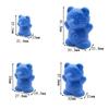 Montessori Rainbow Bear Toy - Early Education Counting, Size & Color Recognition Aid