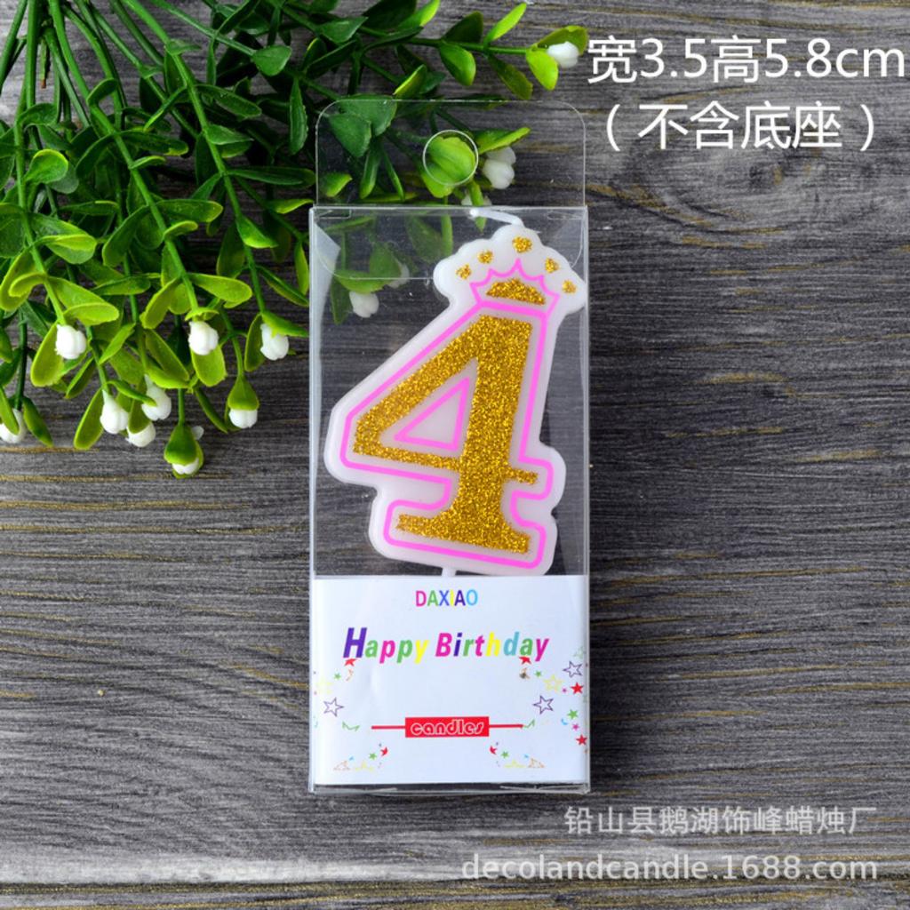 Digital Birthday Candles Baby First Birthday Party Candles