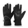 Mens Winter Thermal Full-Finger Gloves Cycling Motorbike Outdoor Sports Touchscreen Compatible Anti-Slip Windproof Warm