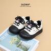 Girls shoes 2025 new Kulomi little girl casual shoes children's sports shoes medium and older children's soft-soled canvas shoes