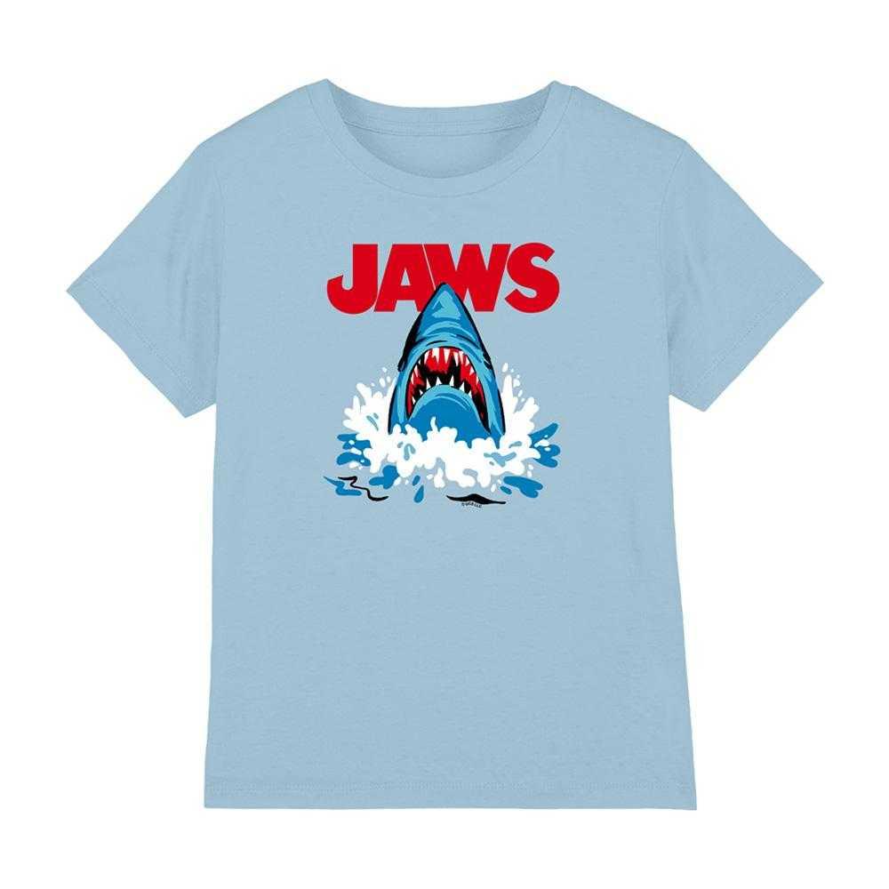 Jaws Childrens/Kids Cartoon 50th T-Shirt