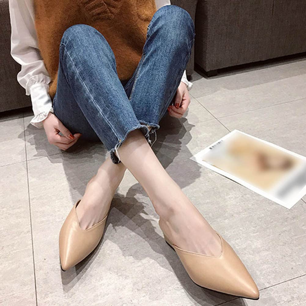 Sandale Guoyupika cu vârf ascuțit, cu toc gros, confortabile pentru mers, solide, perfecte pentru confortabile pentru vară, saboți de damă, tocuri, în, elegante, culoare,