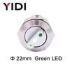 22mm Waterproof Metal Rotary Selector Switch 2 3 Postion 1NO1NC 2NO2NC 12V Red Green LED Stainless Steel Push Button Knob Switch
