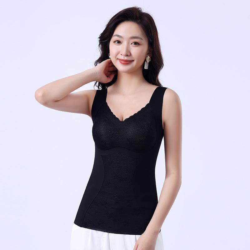 

Belly Shaping Bottom Vest One-piece Sling with Chest Pad Vest Sling with Chest Pad Inside 3xl (recommended 80-85kg ) чорний