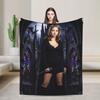 Buffy the Vampire Slayer Fleece Blanket Horror Movie Halloween Awesome Throw Blankets for Home 150*125cm Quilt