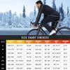 Souke Sports Winter Cycling and Perfect for and Running Men's Fleece-Lined Pants, Windproof, Cold-Resistant, Water-Repellent, Hiking, Skiing, (Black,