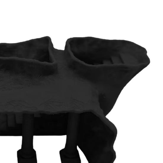 Aquariumhöhle Tunnel Römische Säule unter Kies Tunnel Aquarium Versteck Kleinfisch- und Garnelenversteck mit Sichtfenstern für Betta, Garnelen, Corydoras