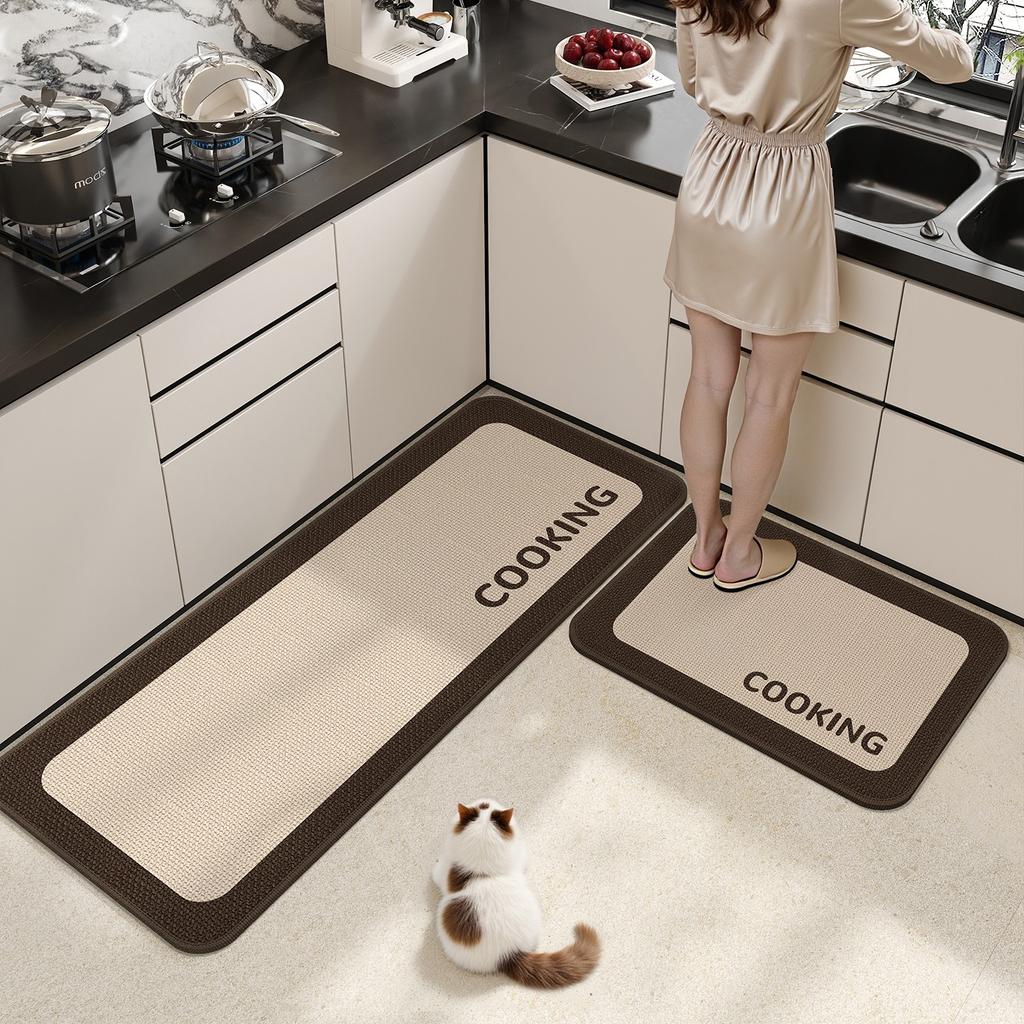 Rug for Kitchen Floor Mat Non-slip Foot Mats Runway Long Carpet Wear Resistant Carpets Minimalist Home Decoration Rugs