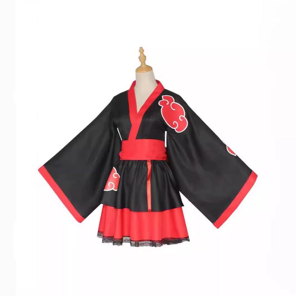 Pánský cosplay kostým kimono Naruto Shippuden Uzumaki