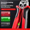 Wire Stripping Plier with Electricity Measurement Electrician Plier 9 In 1 Multifunctional Wire Stripping Plier