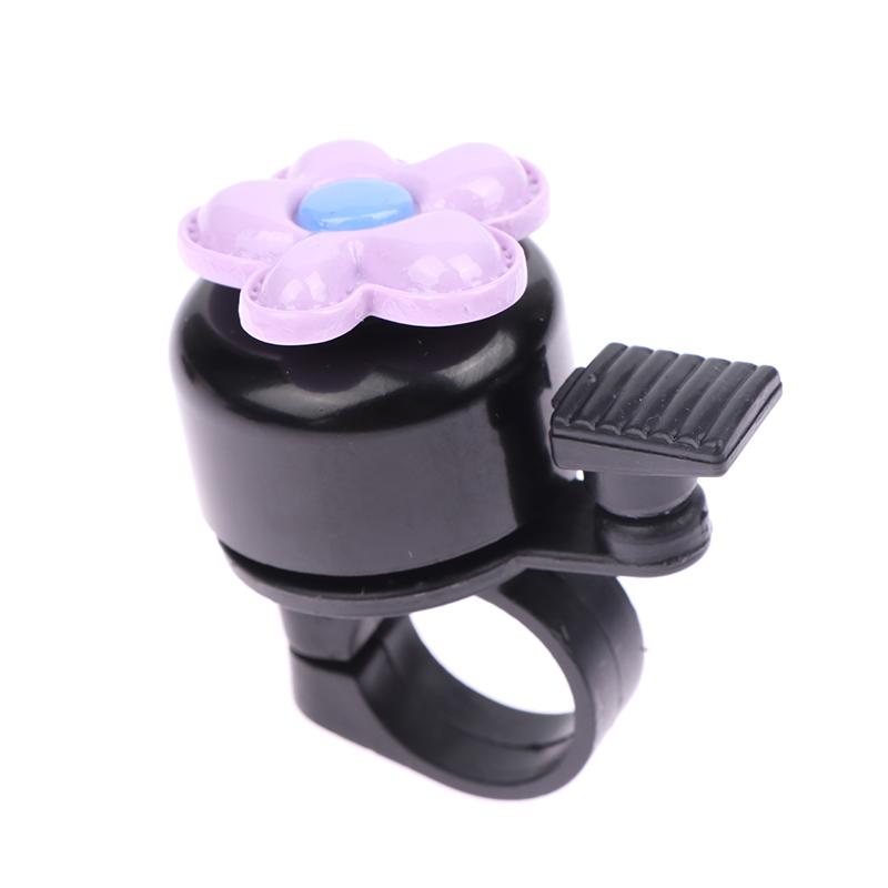 

Милый велосипедный звонок, мини-велосипедный гудок, забавный детский велосипедный звонок, сигнализация на руле, в форме цветка, велосипедный звонок, аксессуары для велоспорта фиолетовый