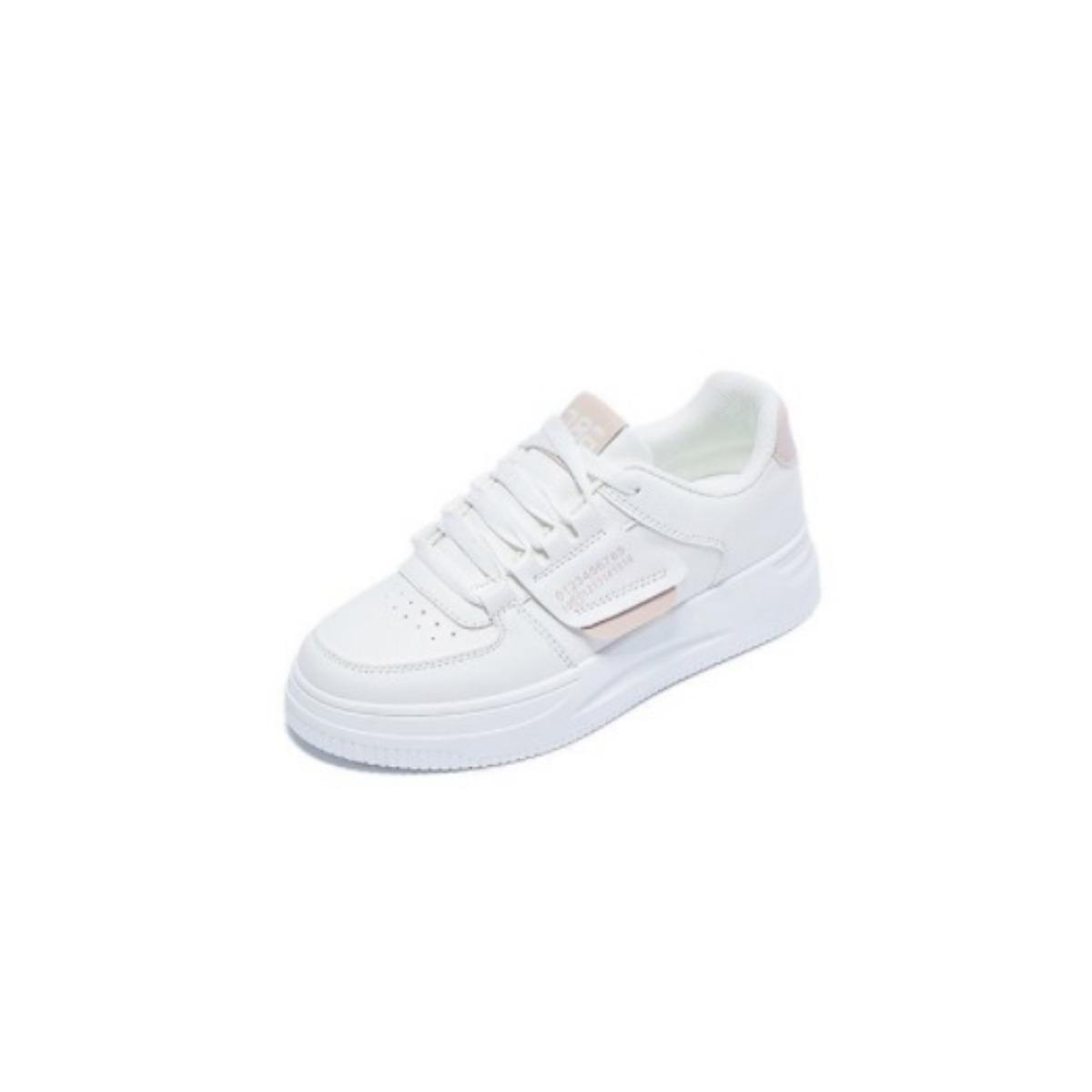 

Маленькие белые туфли женские, обувь Niche Fashion с толстой подошвой, корейская версия студенческих повседневных спортивных кроссовок 37 розовый