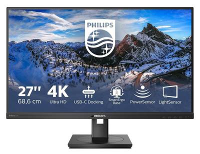 Philips 279p1 LED Monitor 27 Inch 4K Black