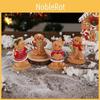 Man Gingerbread Christmas Resin Craft For Children Holiday Gifts Decorations